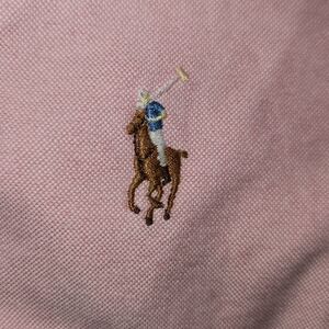 Ralph Lauren Pink Polo with Iconic Logo